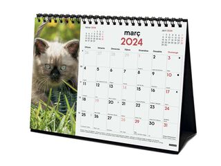 Calendari sobretaula Finocam 2024 Gatets cat