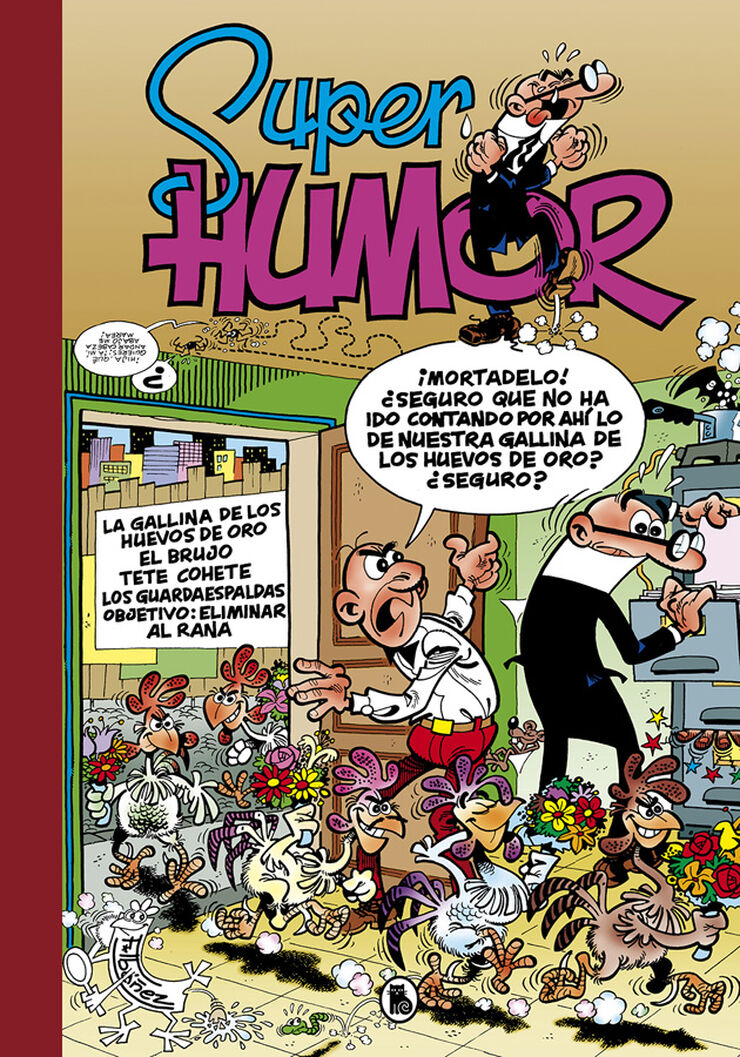 La gallina de los huevos de oro | El brujo | Tete Cohete | Los Guardaespaldas | Objetivo: eliminar al Rana (Súper Humor Mortadelo 7)