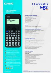 Calculadora científica Casio FX-82SP CW