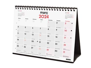 Calendari sobretaula Finocam Escriure S 2024 cat
