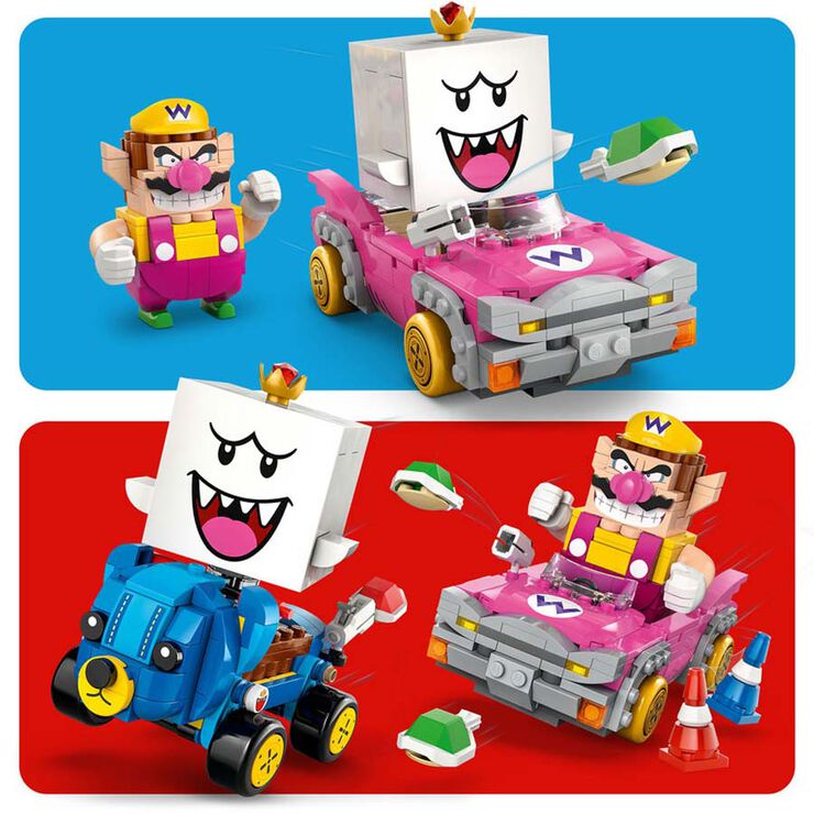 LEGO® Super Mario Mario Kart™ – Wario i Rei Boo 72038