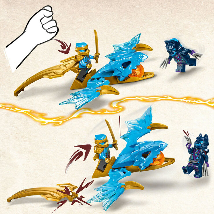 LEGO® Ninjago Ataque Rising Dragon de Nya 71802