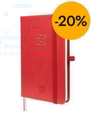 Agenda Finocam 18 meses M3 sem/vista mult 2025-26 rojo