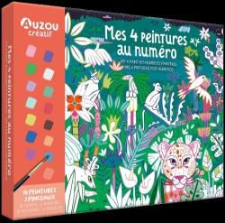 Mis 4 pinturas por n&uacute;mero