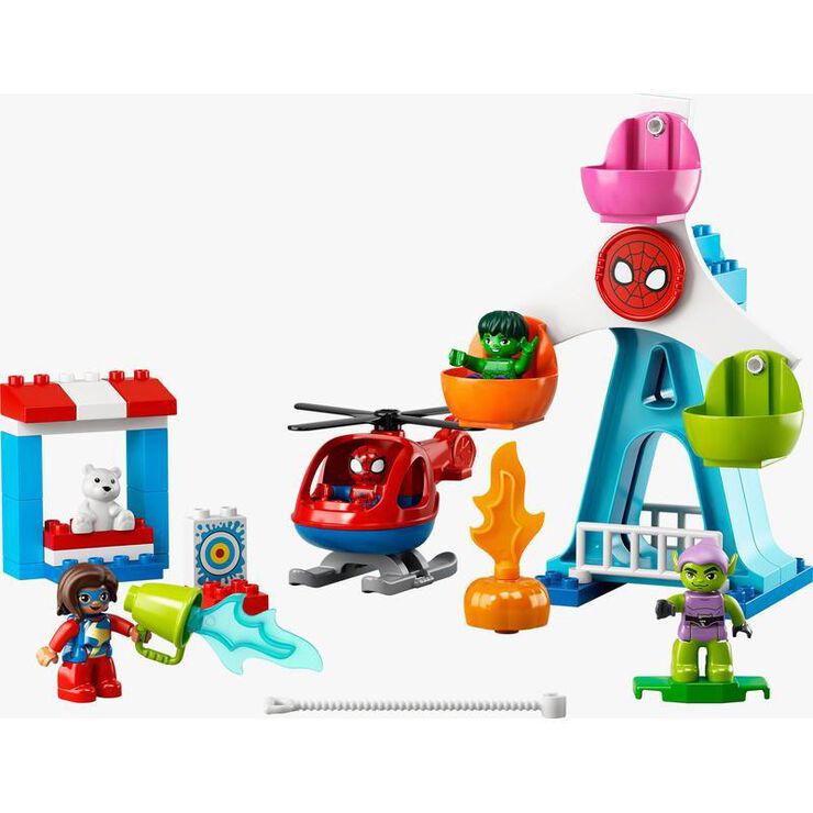 LEGO® DUPLO Spider-Man y sus Amigos: Aventura en la Feria 10963