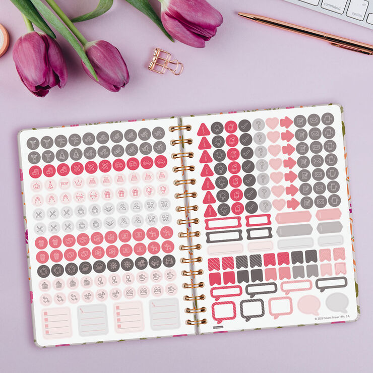 Agenda Finocam You Semana Vista Horizontal 2027 Castellano Hojas