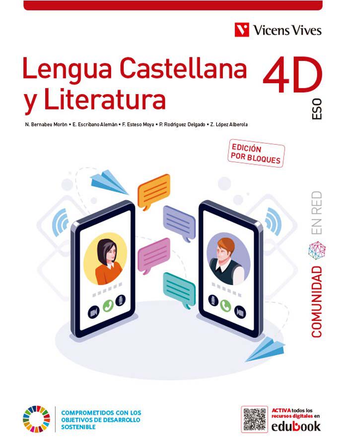 Lengua Castellana Y Literatura. 4 Bloques C. Diversidad Comunidad En Red