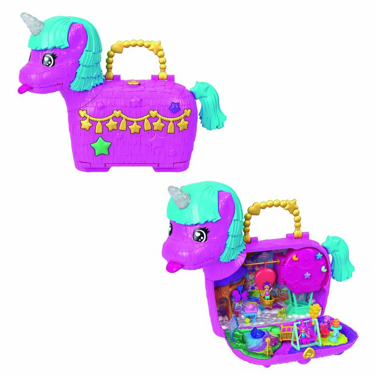 Polly Pocket Cofre Unicorn Partyland