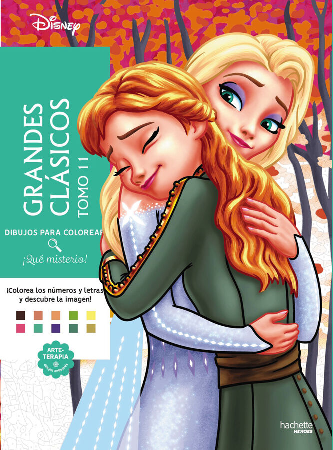 Dibujos para colorear, &iexcl;qu&eacute; misterio! Grandes cl&aacute;sicos, tomo 11