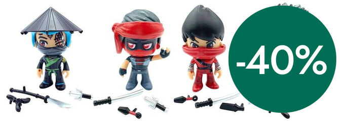 Pinypon Action Ninja Figura