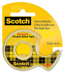 Cinta adhesiva doble cara 3M Scotch 12mmx6m