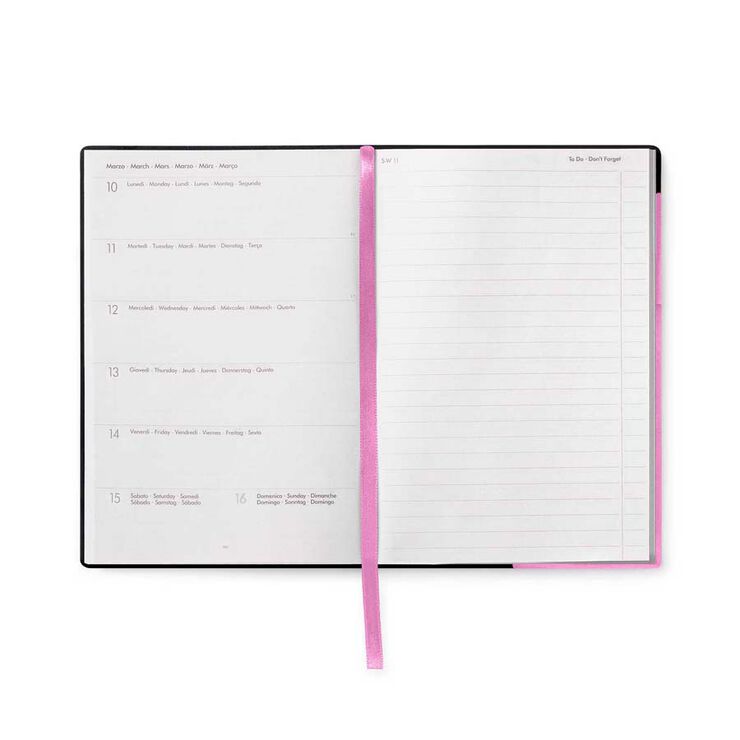 Agenda Legami Bloc sem/vista mult 2025 Bubblegum