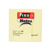 Notes adhesives Fixo 76x76mm groc 100 fulls