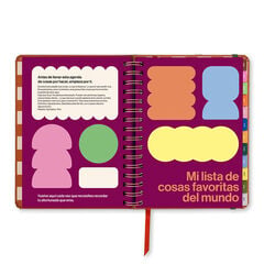 Agenda Uo A5 Semana Vista Castellano 2027 Sunset
