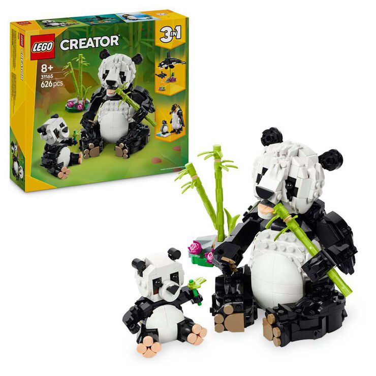LEGO® LEGO Creator Fauna Salvatge: Família de Pandes 31165