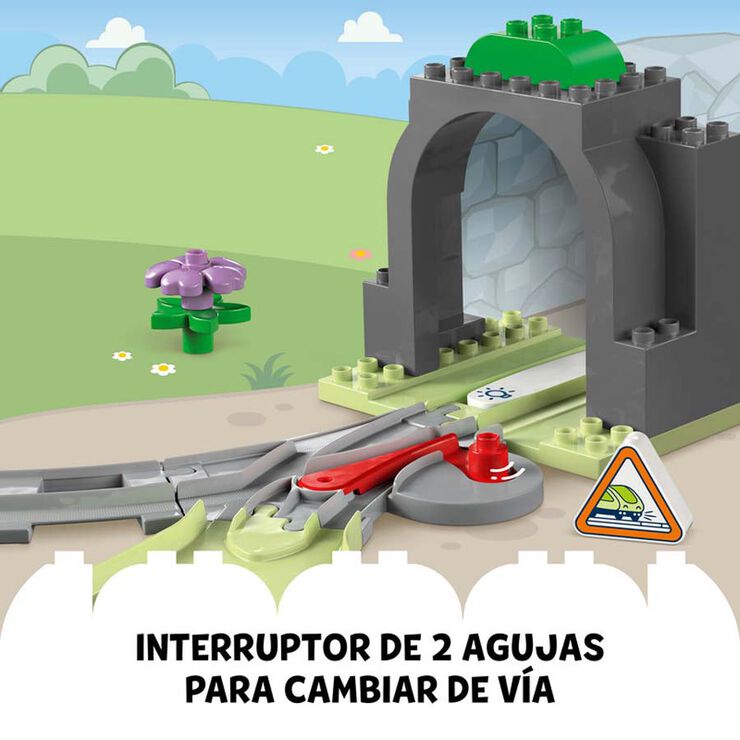 LEGO® DUPLO Town Set de Expansión: Túnel y Vías Ferroviarias 10425