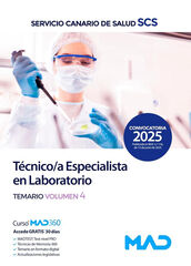 T&eacute;cnico/a Especialista en Laboratorio del Servicio Canario de Salud. Temario volumen 4