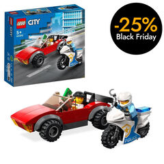 LEGO® City Moto de Policia i Cotxe a la Fuga 60392