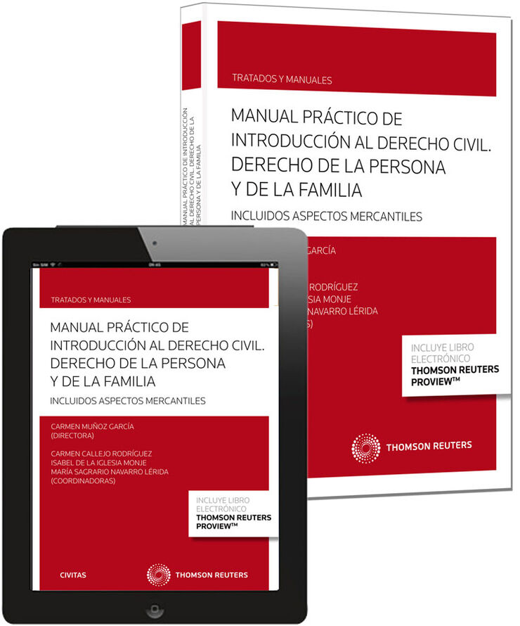 Manual Práctico de Introducción al Derecho Civil. Derecho de la persona y de la familia
