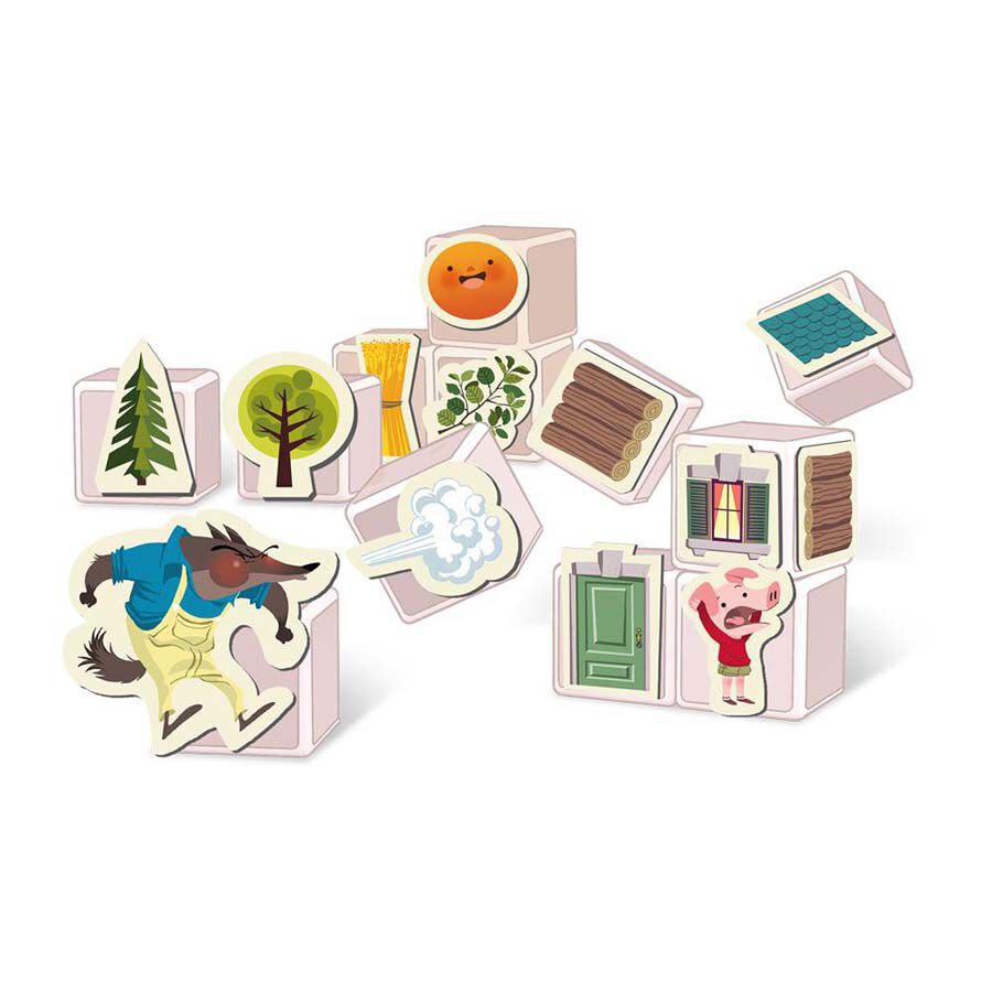 MagiCube STORY BUILDING - Three Little Pigs