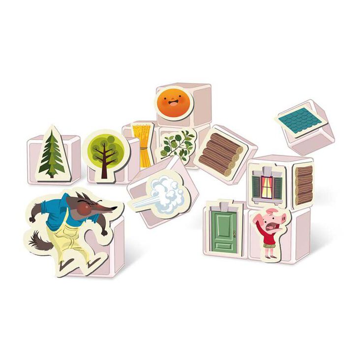 MagiCube STORY BUILDING - Three Little Pigs