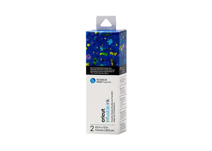 Infusible Ink transfer 11x30cm blue Splash 2 hojas