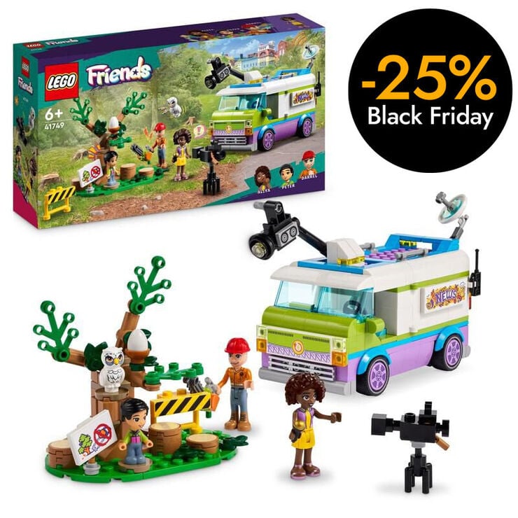 LEGO® Friends Unitat Mòbil de Noticies 41749