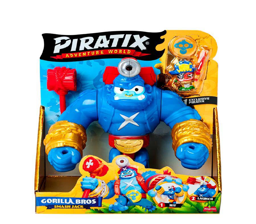 Piratix Crazy Jungle Gorilla Smash Jack