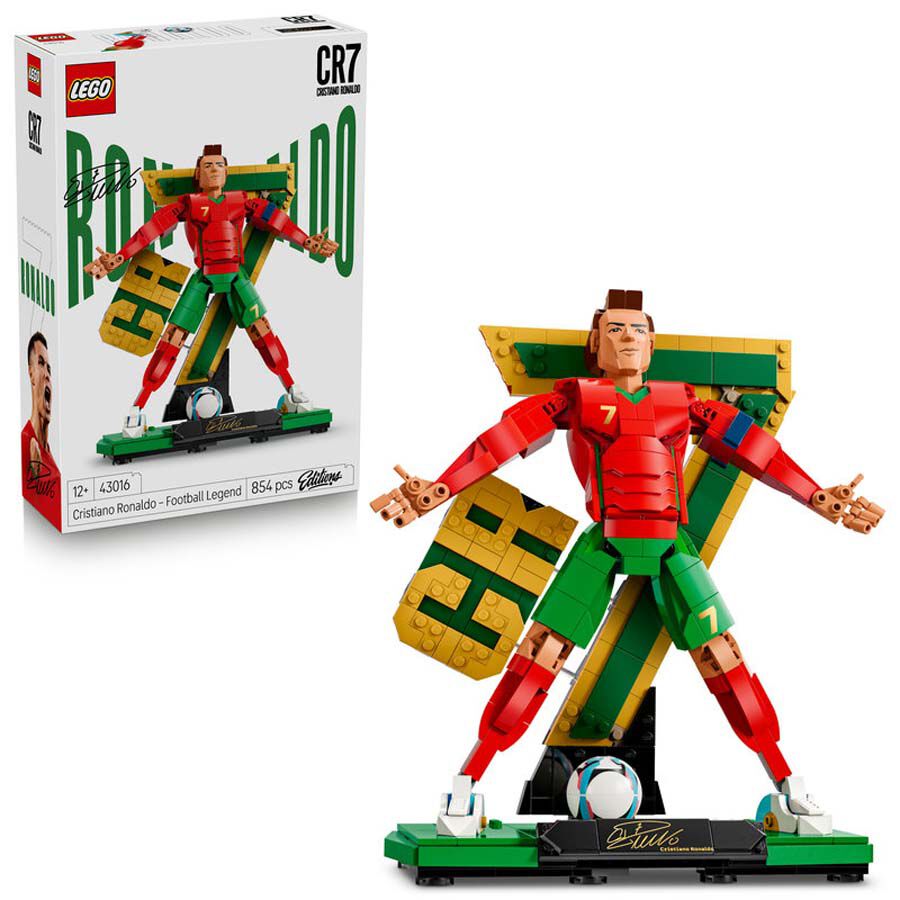 LEGO Editions Cristiano Ronaldo: Leyenda del F&uacute;tbol (43016)