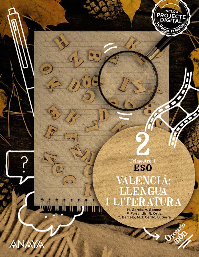 Valenci&agrave;: Llengua I Literatura 2