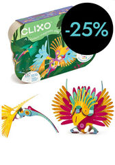 Construcció Magnètica Clixo Ocells 22 peces