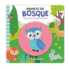 Libro con rompecabezas - Animales del bosque