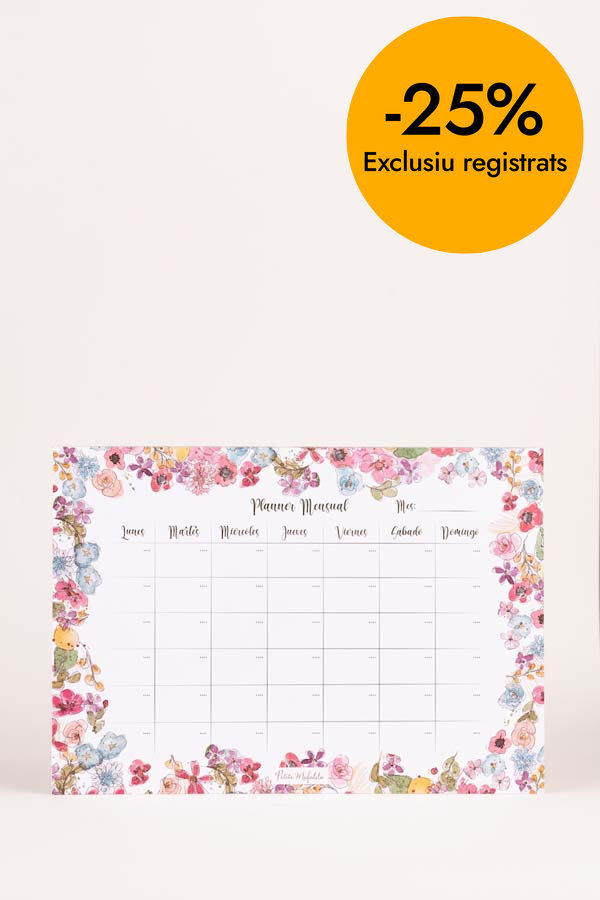 Planner mensual Petite Mafalda