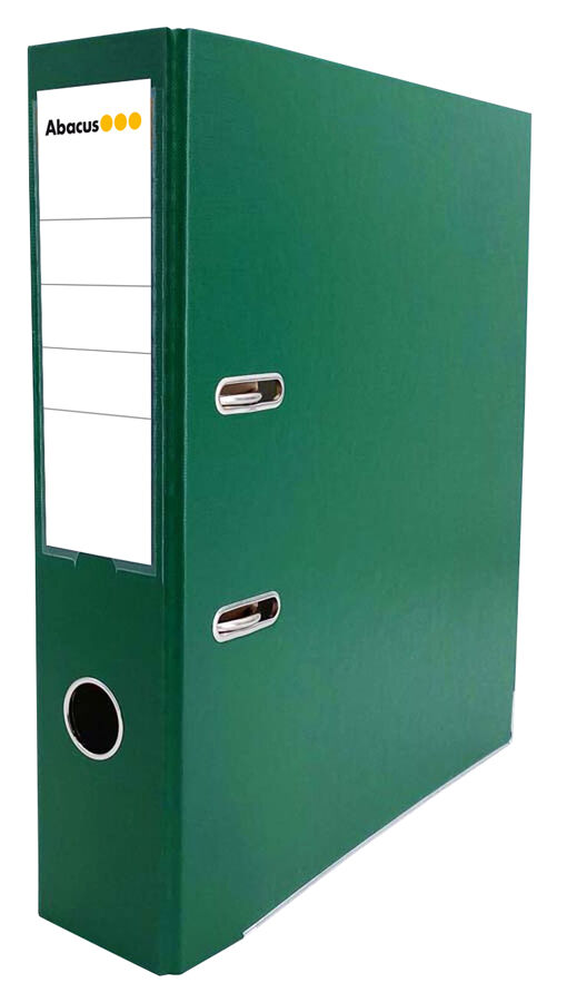 Arxivador palanca Abacus A4 llom ample verd
