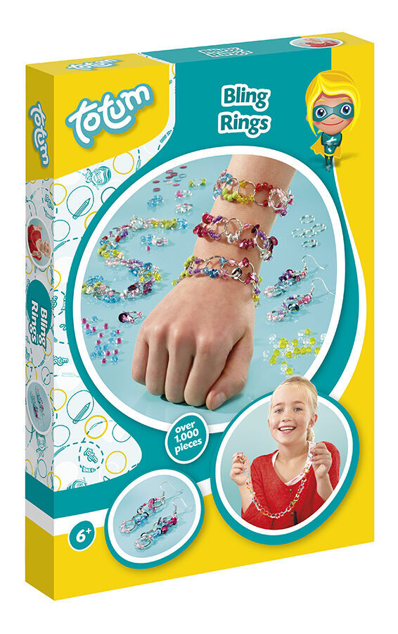 Kit de Joieria Infantil Totum Bling Rings