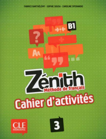 Z&eacute;nith 3 Cahier
