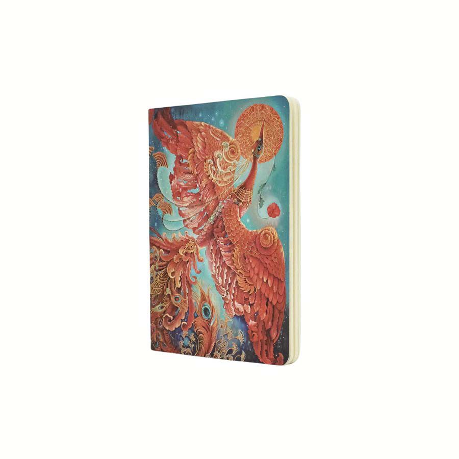 Cuaderno Paperblanks A5 raya P&aacute;jaro de fuego