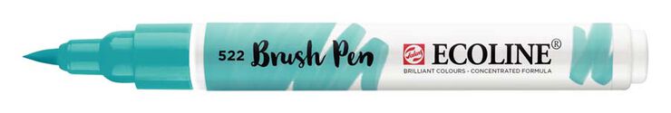 Rotulador Ecoline Brush Pen azul turquesa 522