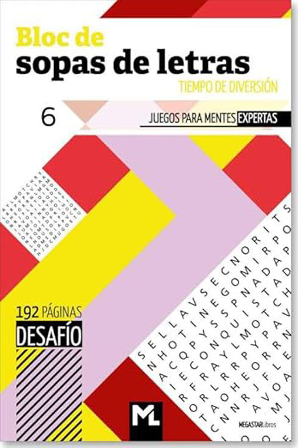 Bloc de sopas de letras Desaf&iacute;o 06