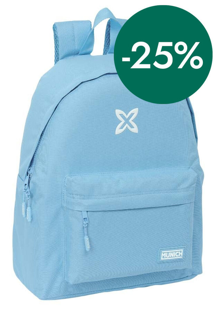 Mochila Munich Basic azul claro