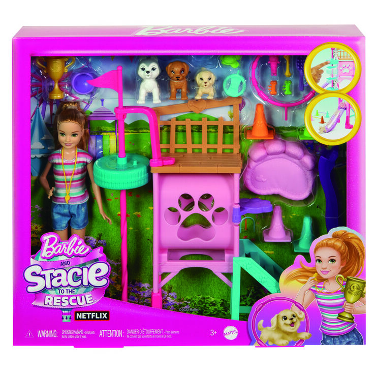 Barbie Stacie Rescate Entrenamiento para cachorros