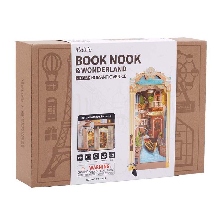 Maqueta Rolife Booklip Romantic Venice