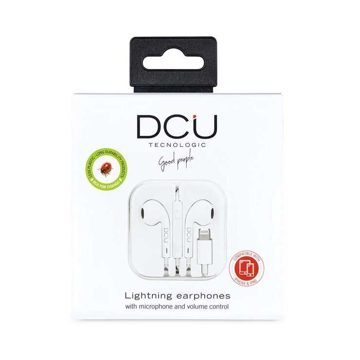 Auriculares Stereo DCU Tipo Lightning