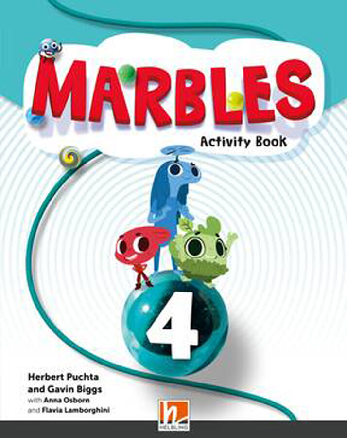 Marbles 4 Activity Book + Ezone + App