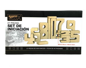 Sumblox N&uacute;meros De Madera 27Pcs.