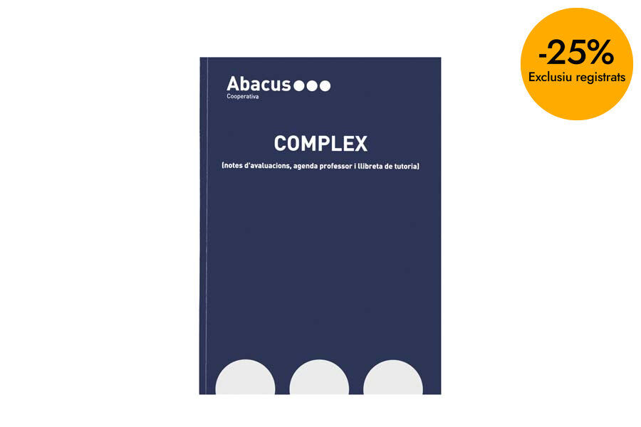Quadern Complex Abacus A4 catal&agrave;