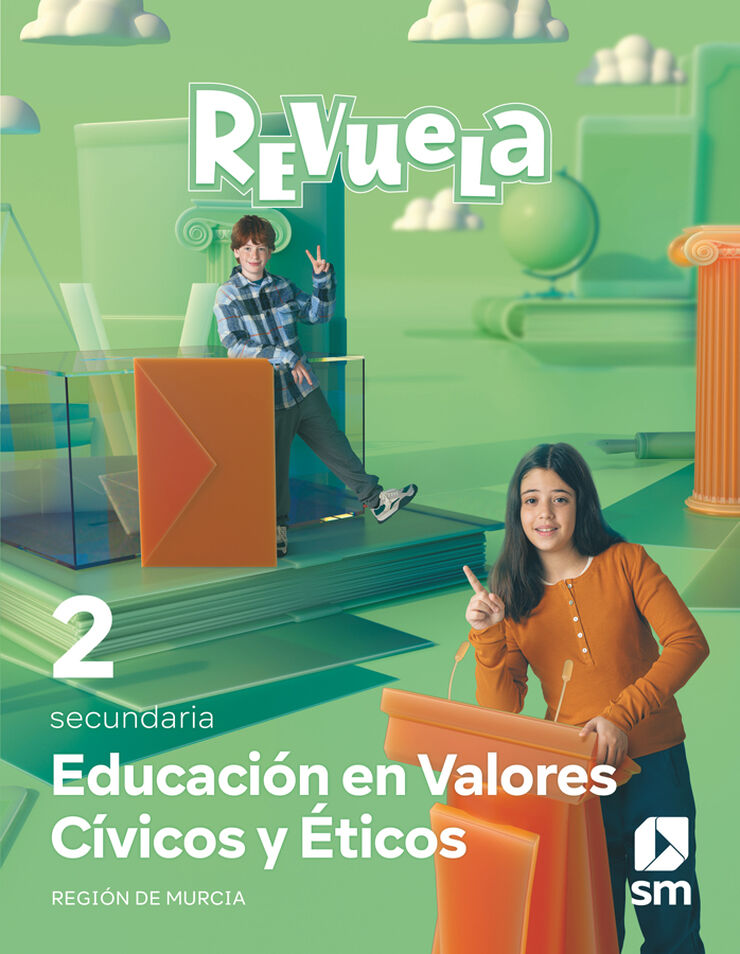 Educación en Valores Cívicos y Éticos. 2 Secundaria. Revuela. Región de Murcia