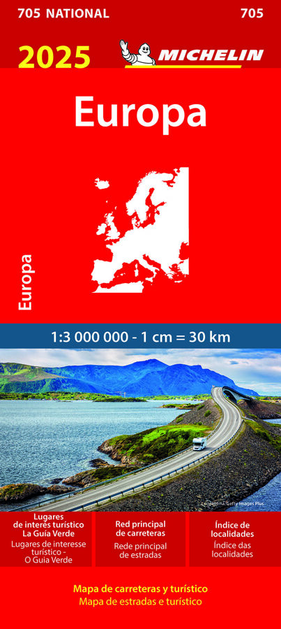 Mapa National Europa 2025