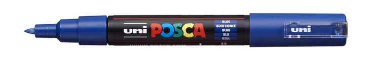 Rotulador Posca PC-1M azul