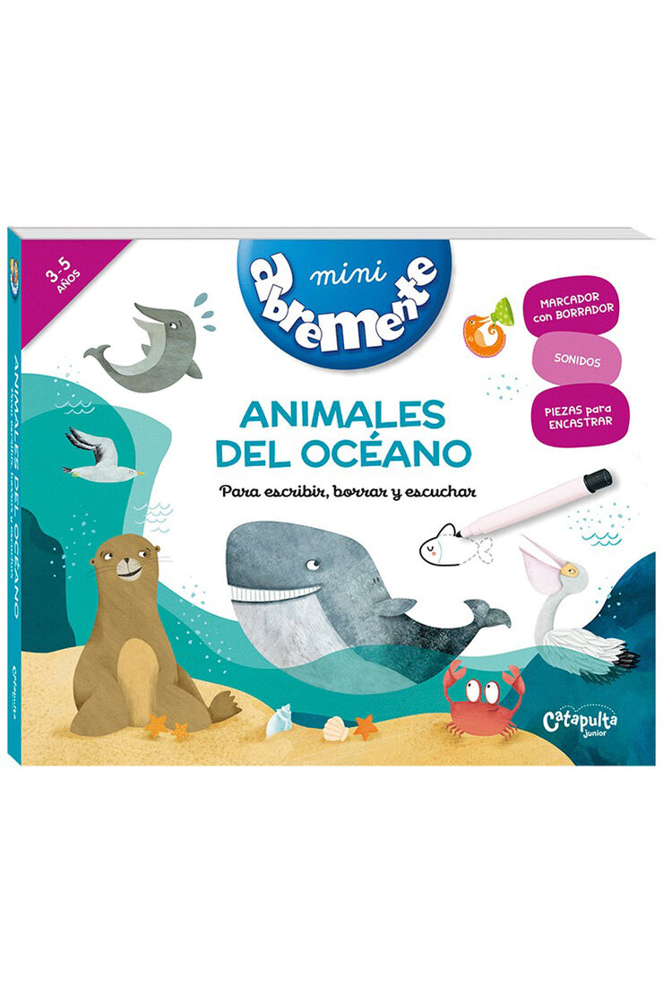 Mini abremente: animales del océano